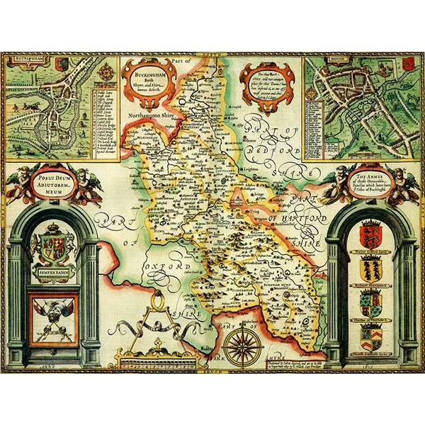 HISTORICAL MAP BUCKINGHAMSHIRE (M4JHIST400)
