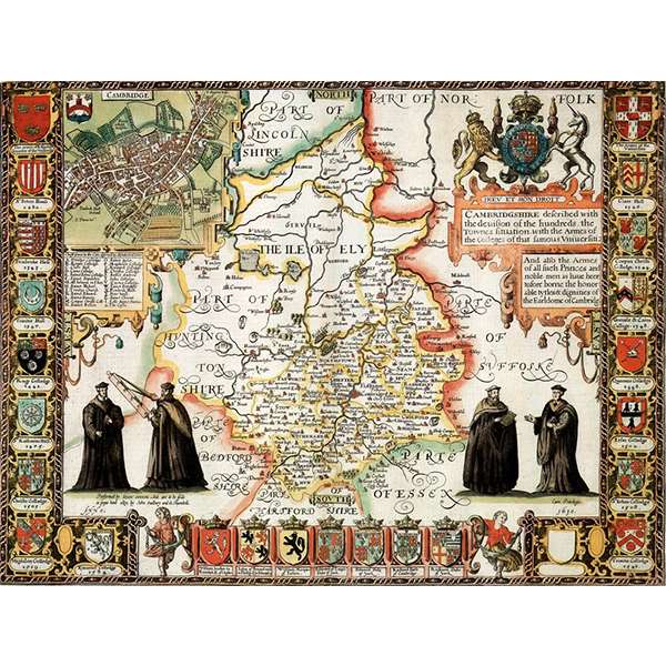 HISTORICAL MAP CAMBRIDGESHIRE (M4JHIST400)
