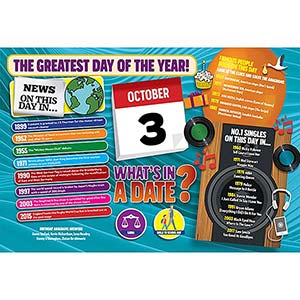 WHAT'S IN A DATE 3rd OCTOBER STANDARD 
